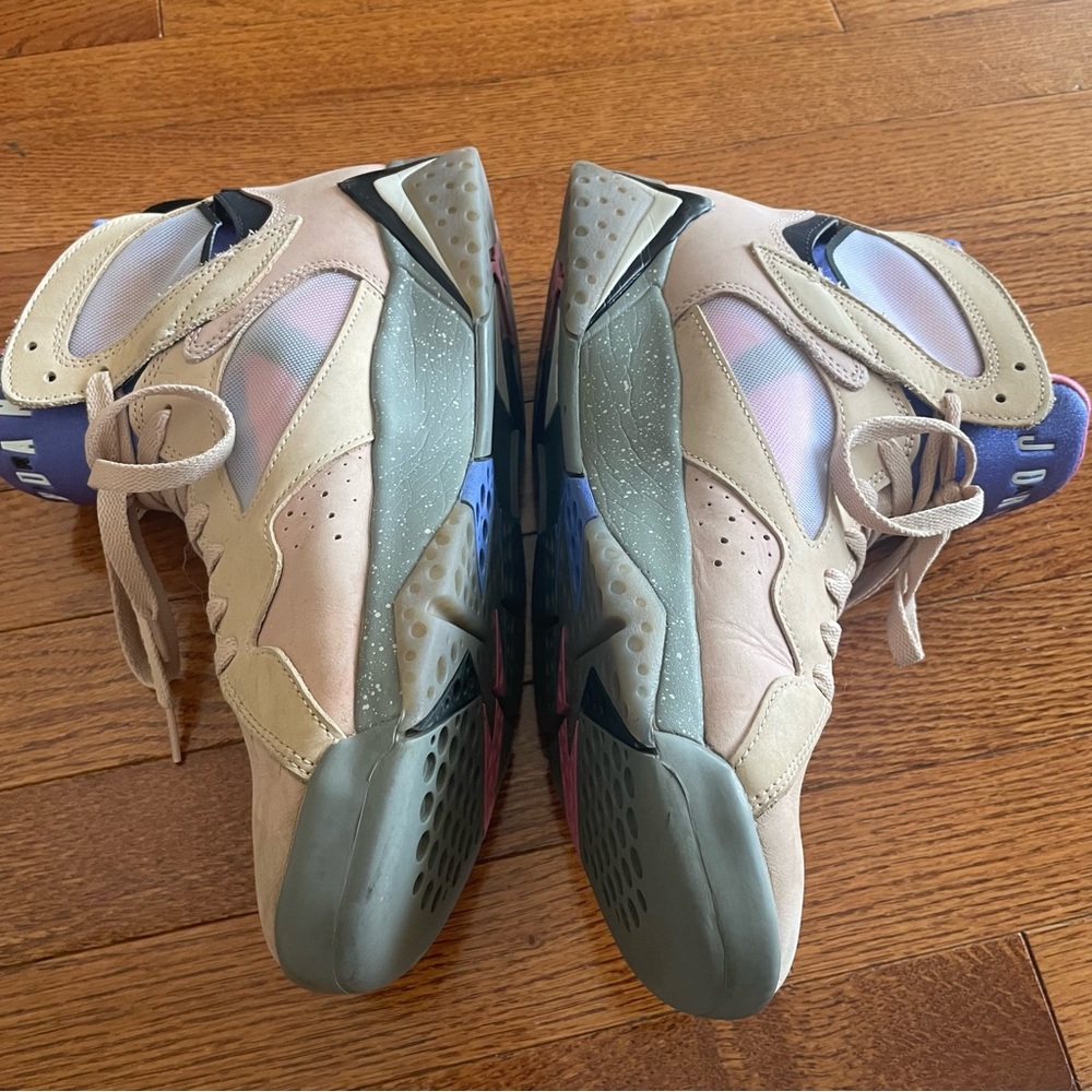 Air Jordan 7 Retro SE Sapphire Shimmer Men’s Size 9 DJ2636-204 MJ Basketball - Picture 10 of 11